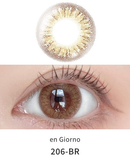 アンジョルノ 2week [206-BR] 2週間 [6枚入] en Giorno EC13293