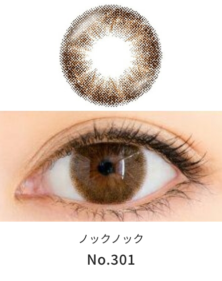 ノックノックワンデー No.301 [度あり・度なし][10枚入] KK48531
