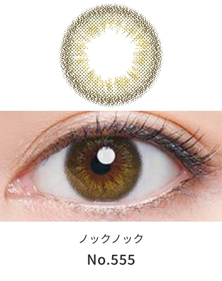 ノックノック 1ヶ月用 No.555[度あり・度なし][2枚入] KK56890